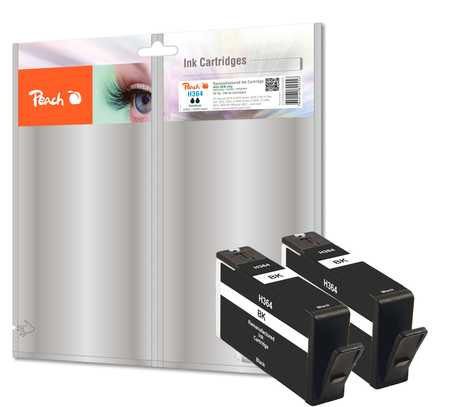 Peach 0F319836 ink cartridge 2 pc(s) Black