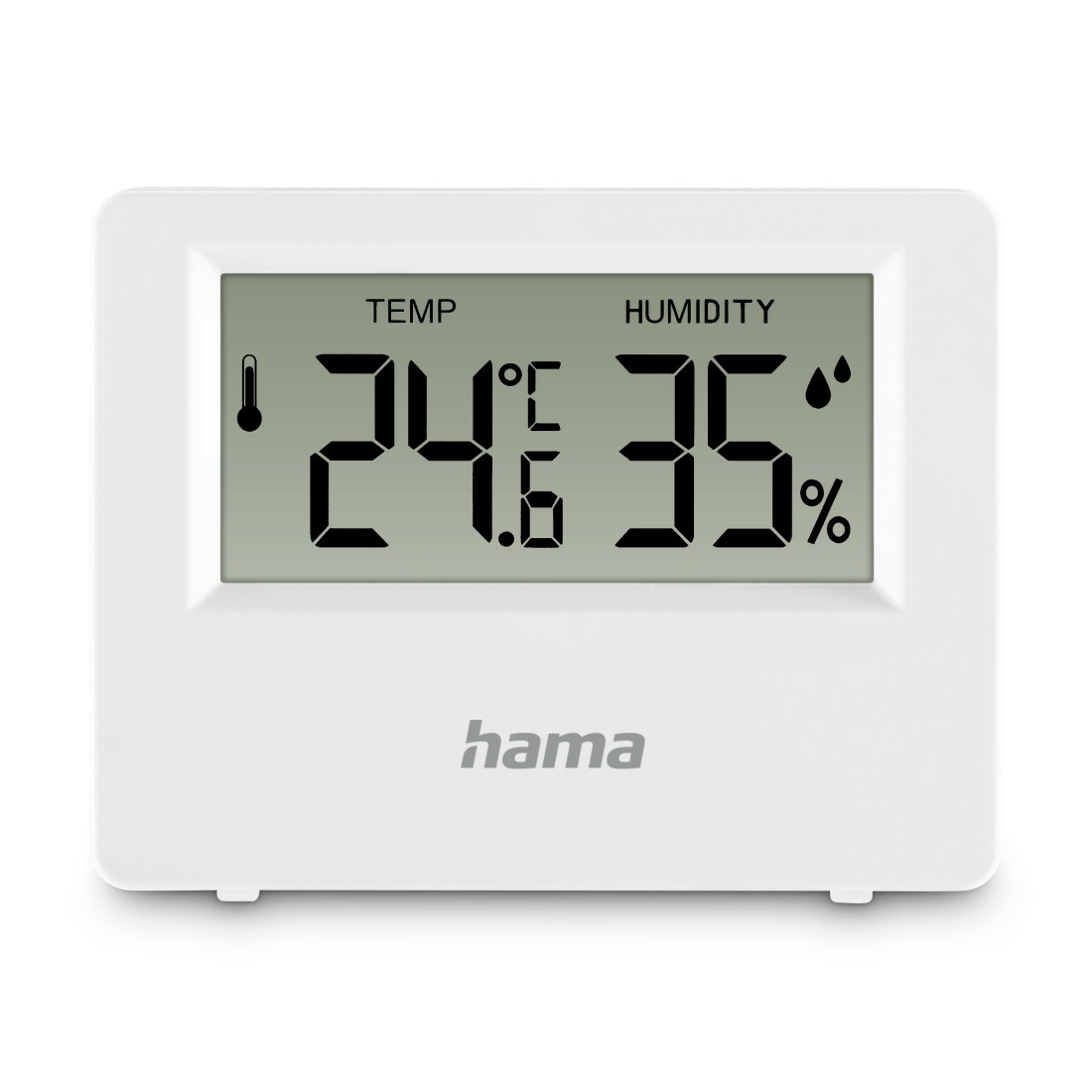 EBRO THERM/HYGROMETER DIGITAL WHITE