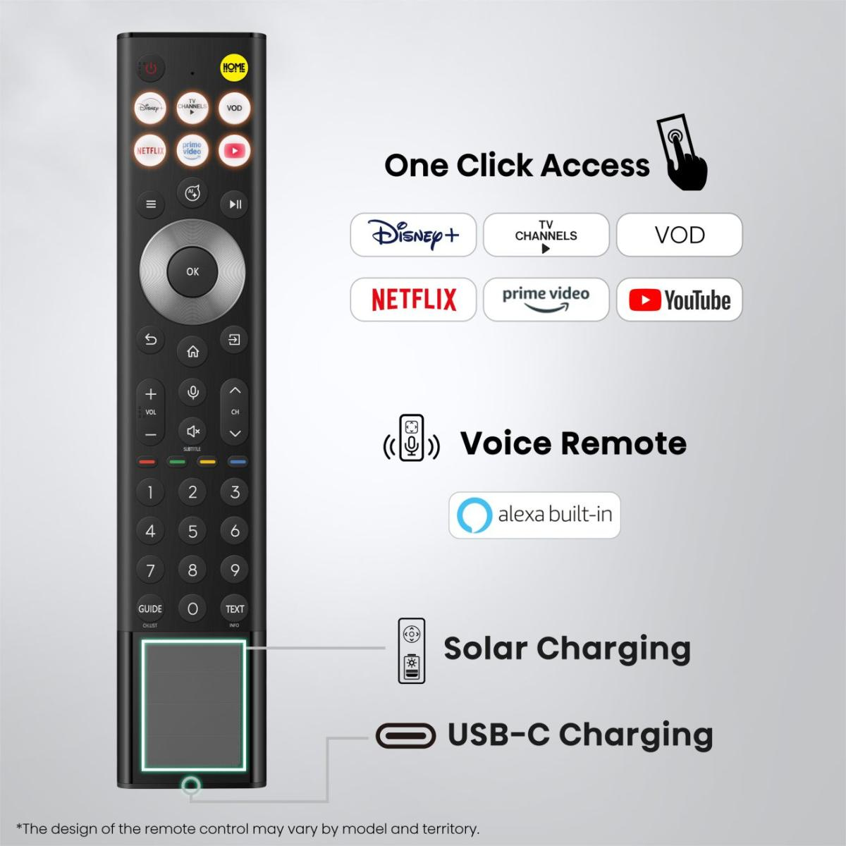 TV LED Hisense RGB Mini LED 65UR9S 164 cm 2026 — photo 11