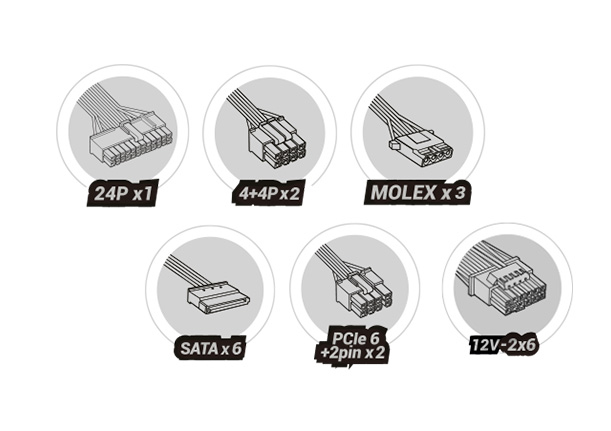 Mars Gaming MPB1000P power supply unit – image 7