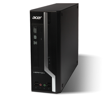 Acer Veriton X 2610G-MO30F Intel® Core™ i3 i3-2100 2 GB DDR3-SDRAM 500 GB FreeDOS SFF PC Black – image 3