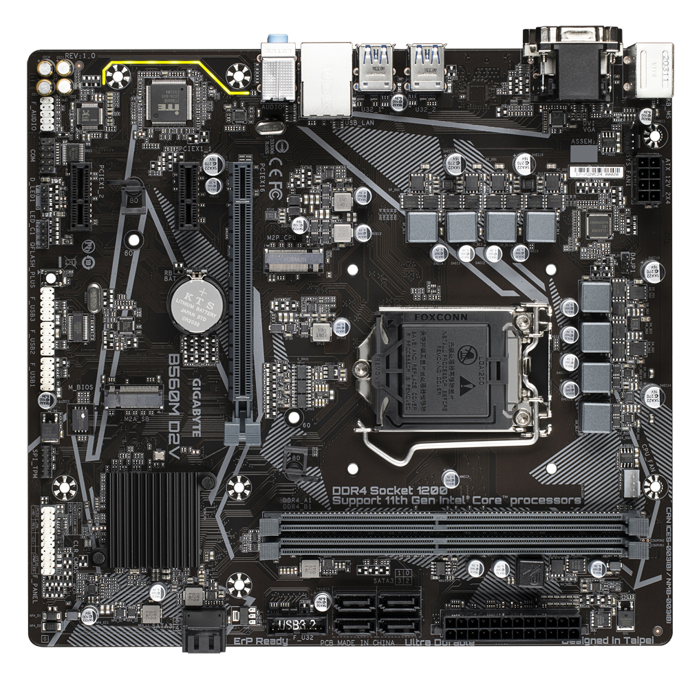 GIGABYTE B560M D2V – image 2