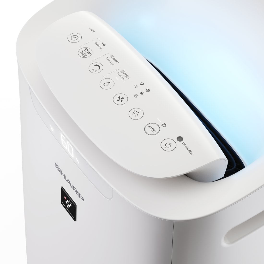 Sharp UA-KIL80E-W air purifier 62 m² – image 7