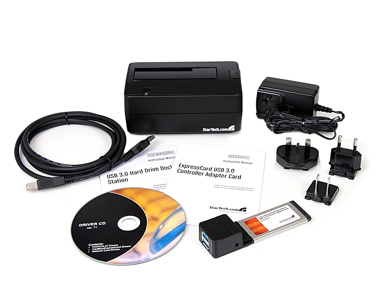 StarTech.com SATA Hard Drive Docking Station, USB 3.0 w/ Laptop Controller – image 7