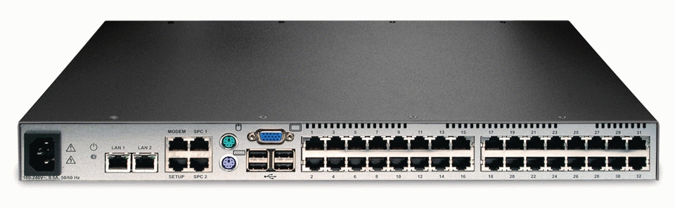 Vertiv DSR8035DAC KVM switch Black – image 2