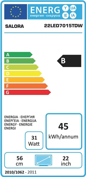 Salora 22LED7015TDW TV – image 5