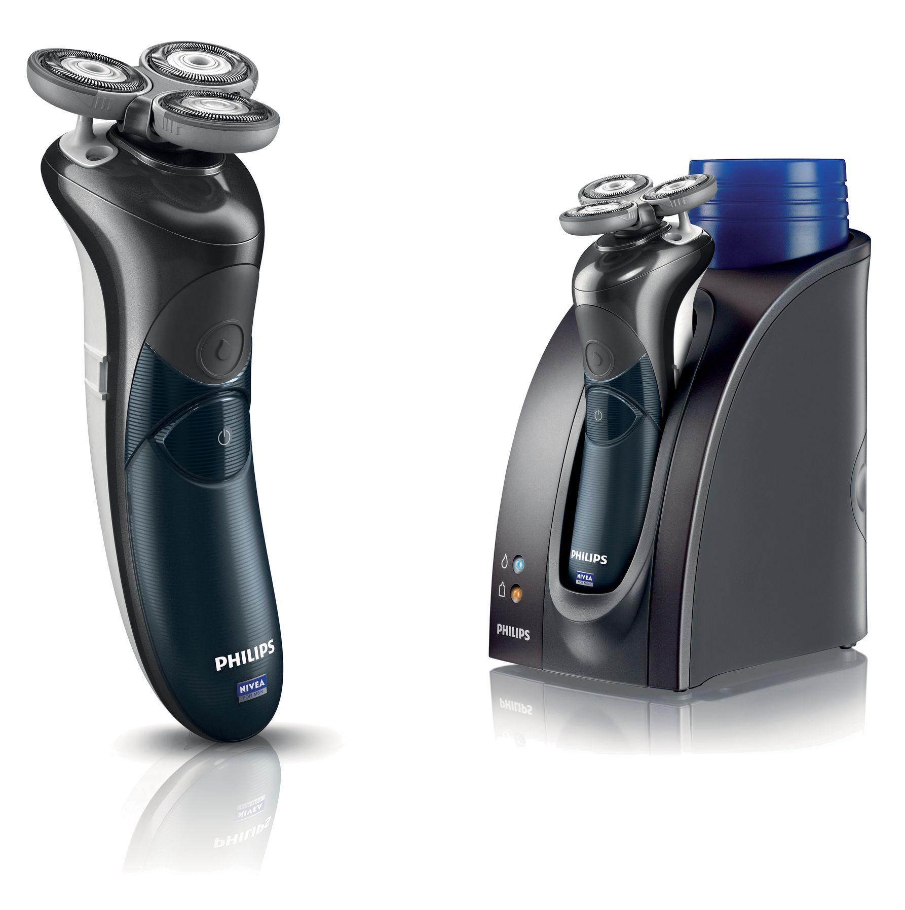 Philips NIVEA HS8460 with refill and charge stand FOR MEN shaver