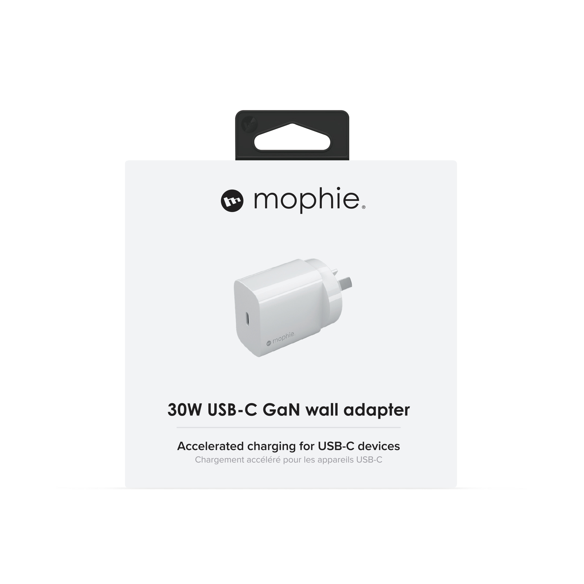 mophie Accessories-Wall Adapter-USB-C-30W-GaN-White-AU – image 4