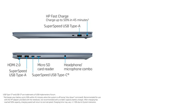 HP Pavilion 15-eh1070wm AMD Ryzen™ 7 5700U Laptop – image 4