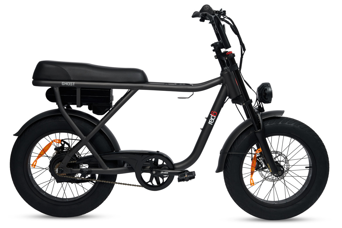 RED6 GHOST electric bicycle Black Aluminium One Size