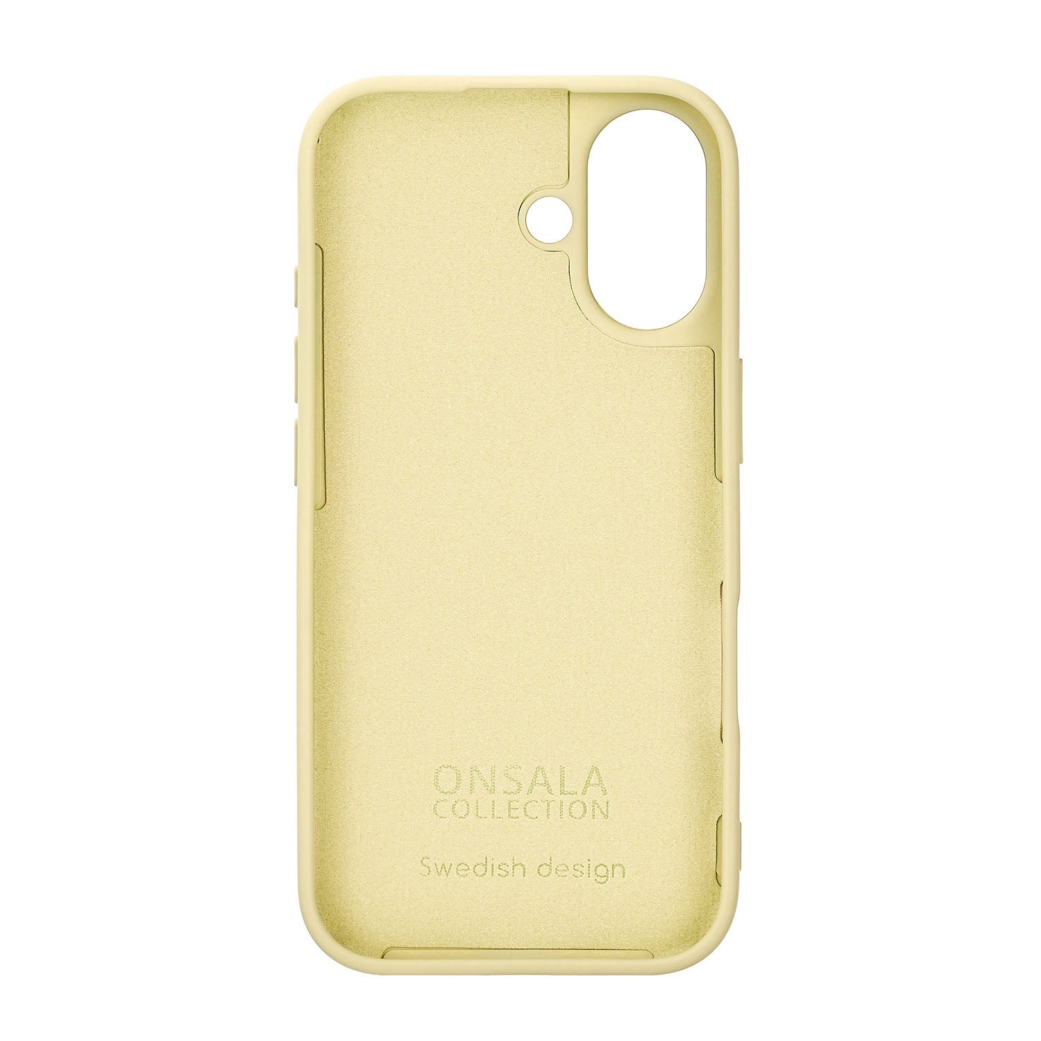 Onsala Phone Case with Silicone Feel Lemon - iPhone 17 – image 3