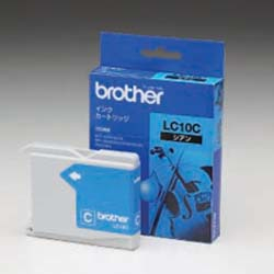 Brother LC10C ink cartridge Original Standard Yield Cyan