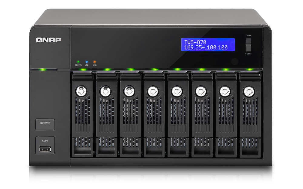 QNAP TVS-870 NAS Desktop Intel® Core™ i5 – image 2