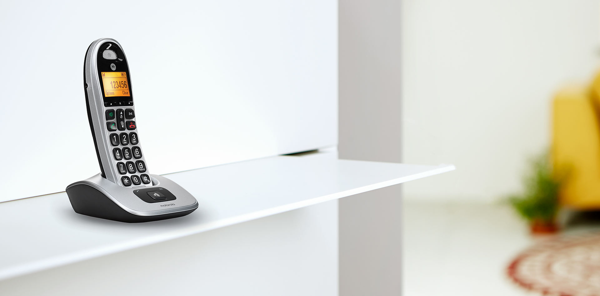 Motorola CD301 DECT telephone Caller ID Silver – image 2