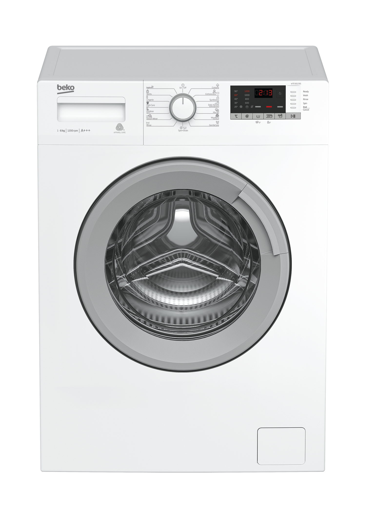 Beko WTE6612BS washing machine Front-load – image 1