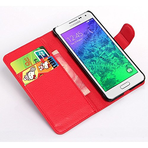 Samsung 0755563285288 mobile phone case Folio Red – image 1