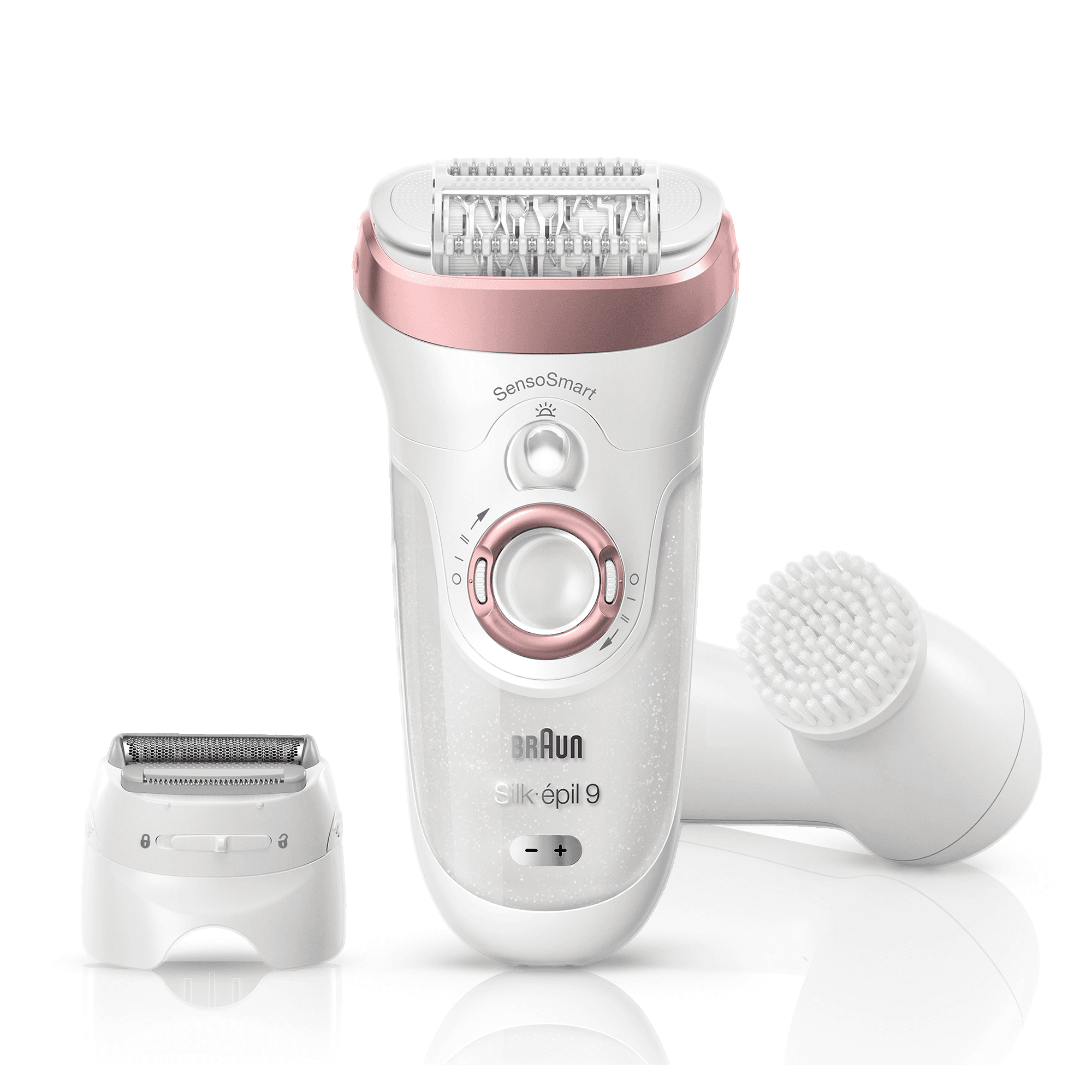 Braun Silk-épil 9 81646952 epilator 40 tweezers Rose gold, White – image 8