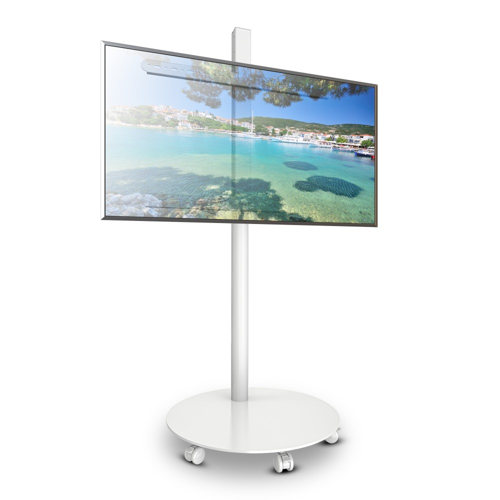 Techly Trolley Floor Mount LCD/LED/Plasma TV 32-70" White – image 2