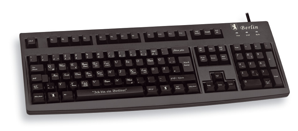 Cherry G83-6919 keyboard USB QWERTZ Black