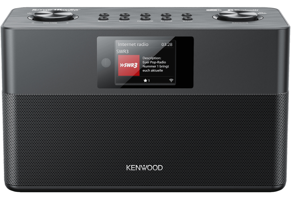 Kenwood CR-ST100S-B radio Internet Digital Black – image 1