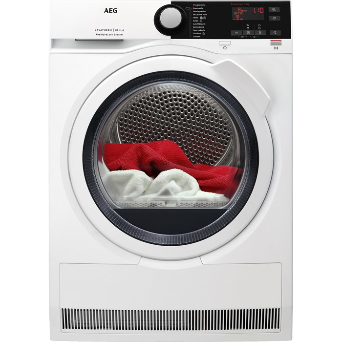 AEG TB6080TW tumble dryer Freestanding Front-load