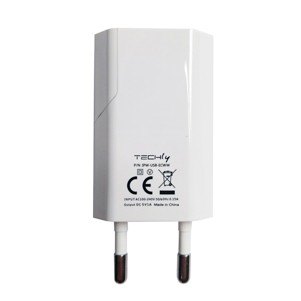 Techly IPW-USB-ECWW mobile device charger Universal White AC Indoor – image 4
