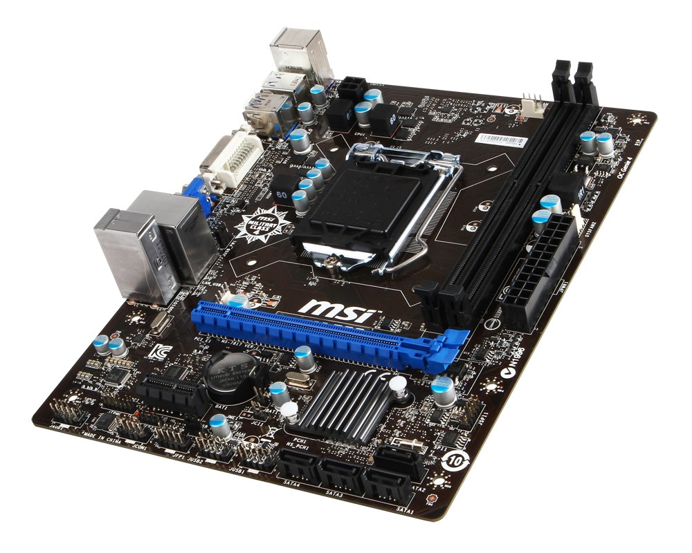 MSI H87M-P33 Intel® H87 LGA 1150 (Socket H3) micro ATX – image 2
