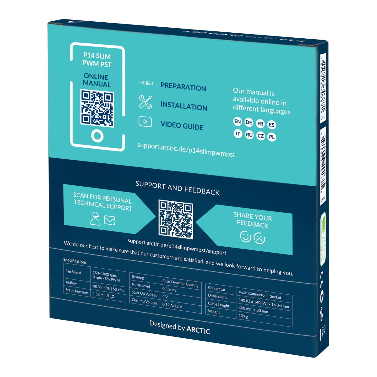 ARCTIC P14 Slim PWM PST – image 7