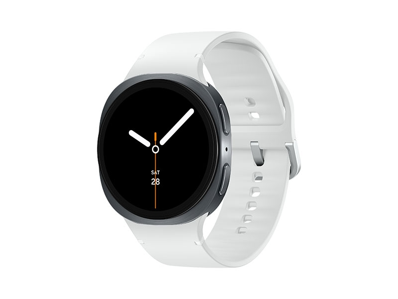 Samsung Galaxy Watch 8, Bluetooth, 44mm, Sport Band, Graphite, S/M + Sport Band, White, M/L – image 1