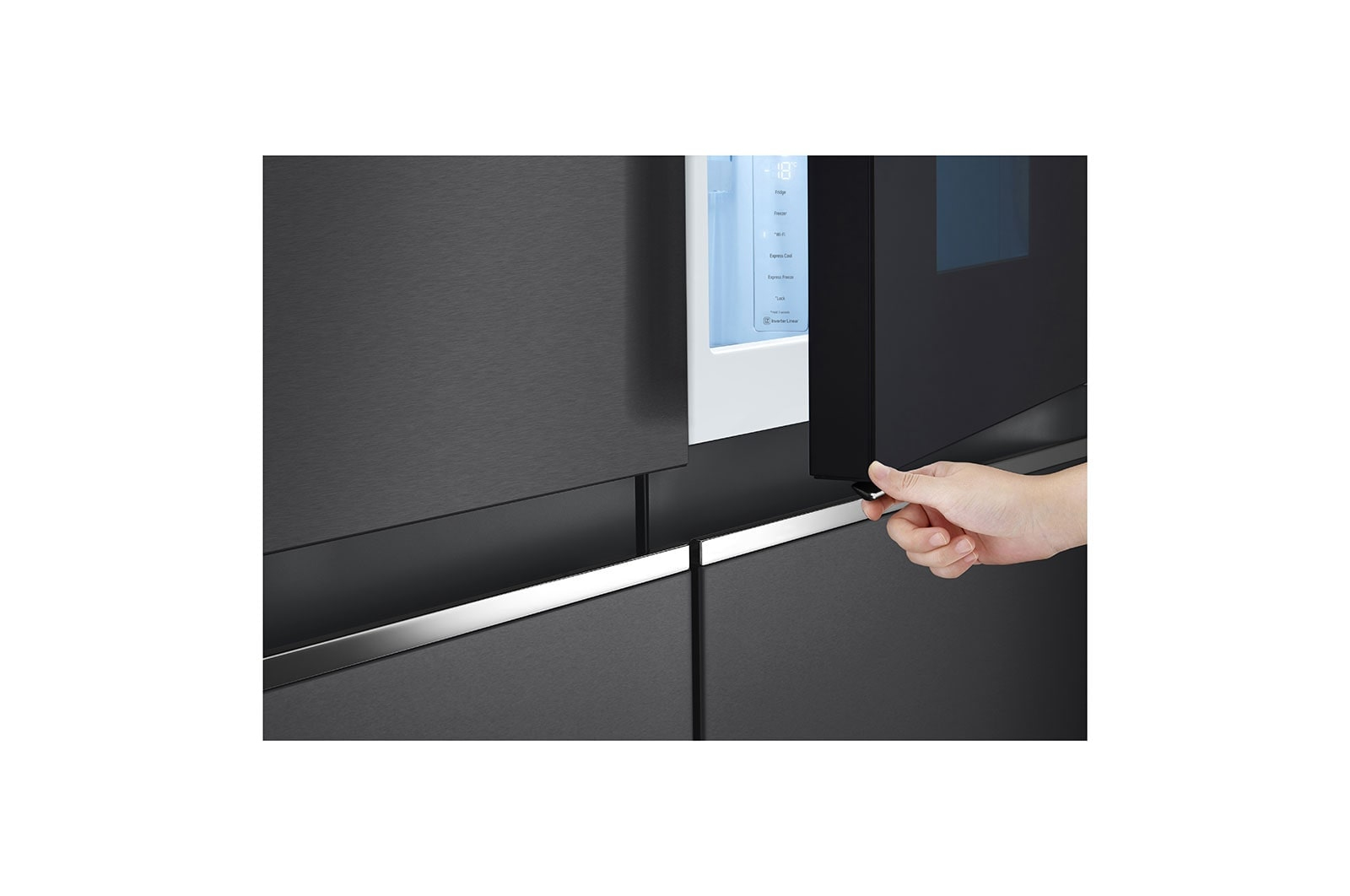LG GSQV90MCAE side-by-side refrigerator Freestanding – image 6
