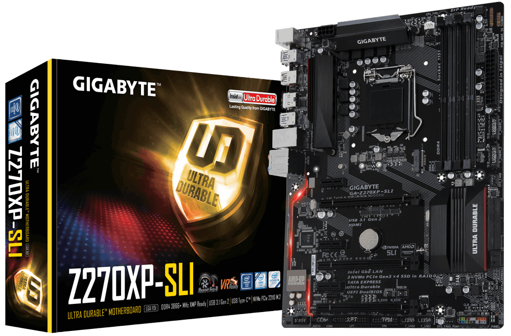 GIGABYTE GA-Z270XP-SLI motherboard Intel® Z270 LGA 1151 (Socket H4) ATX – image 5