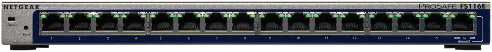NETGEAR ProSafe 16 Port Fast Ethernet Switch
