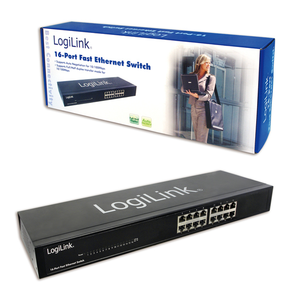 LogiLink 16 Port Switch