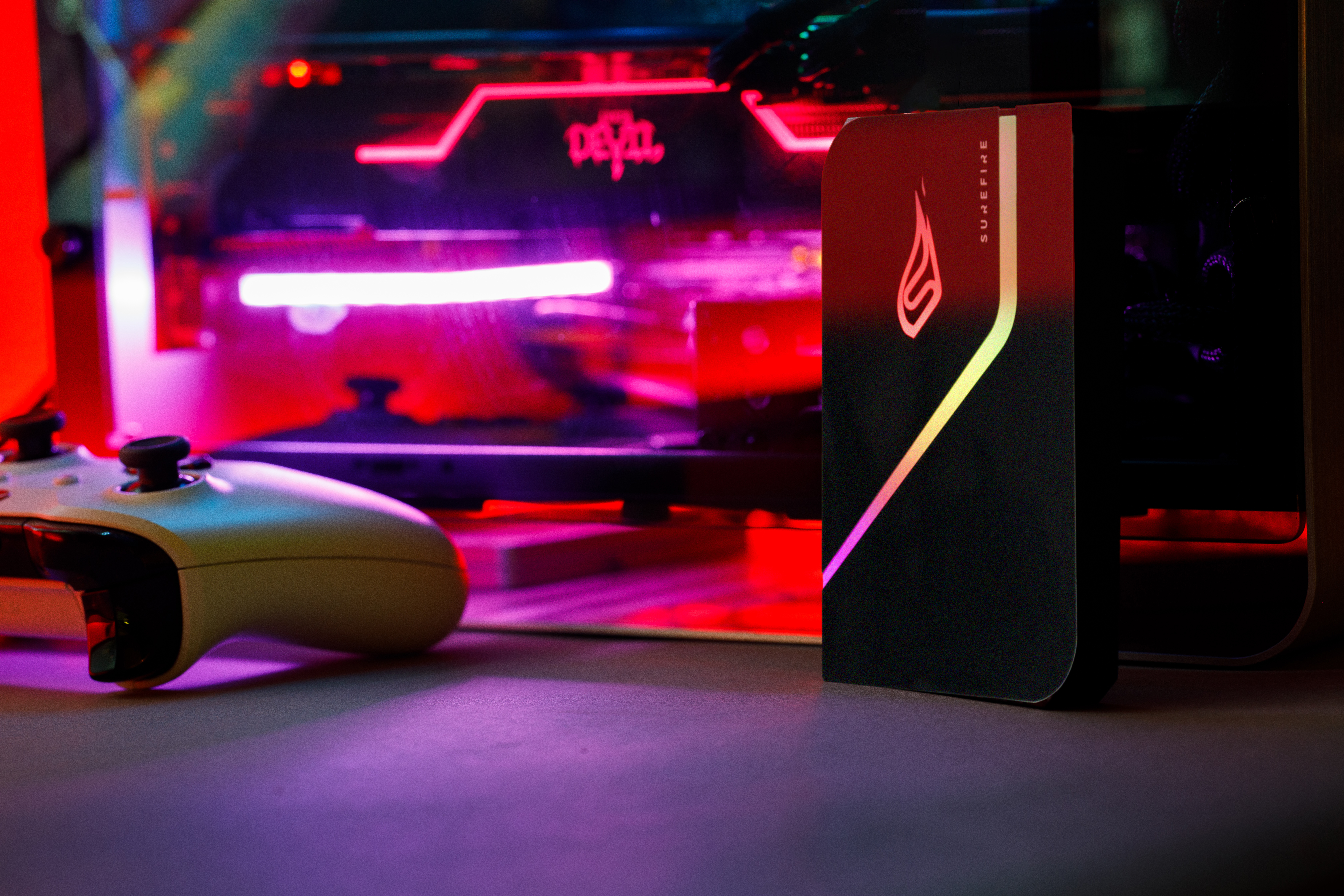 Verbatim SureFire PyroDrive Gaming SSD USB 3.2 Gen 1 1 TB Red image 5