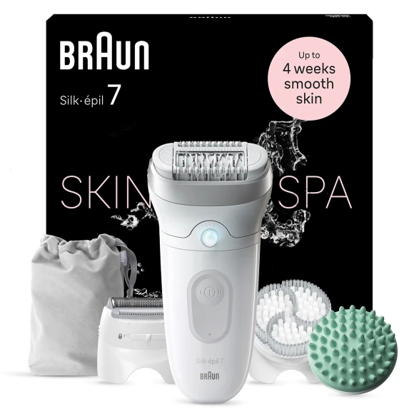 Braun Silk-épil 7 7-081 epilator 40 tweezers White – image 3
