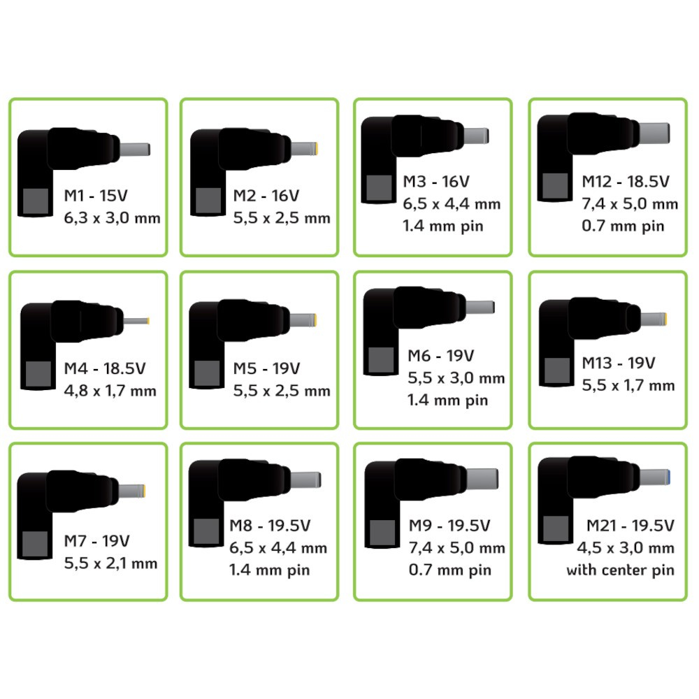 Techly Universal Notebook AC Power and LCD – image 3