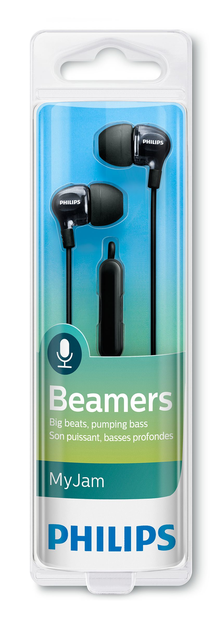 Philips SHE3705BK/27 headphones/headset Wired In-ear Stage/Studio Black – image 2