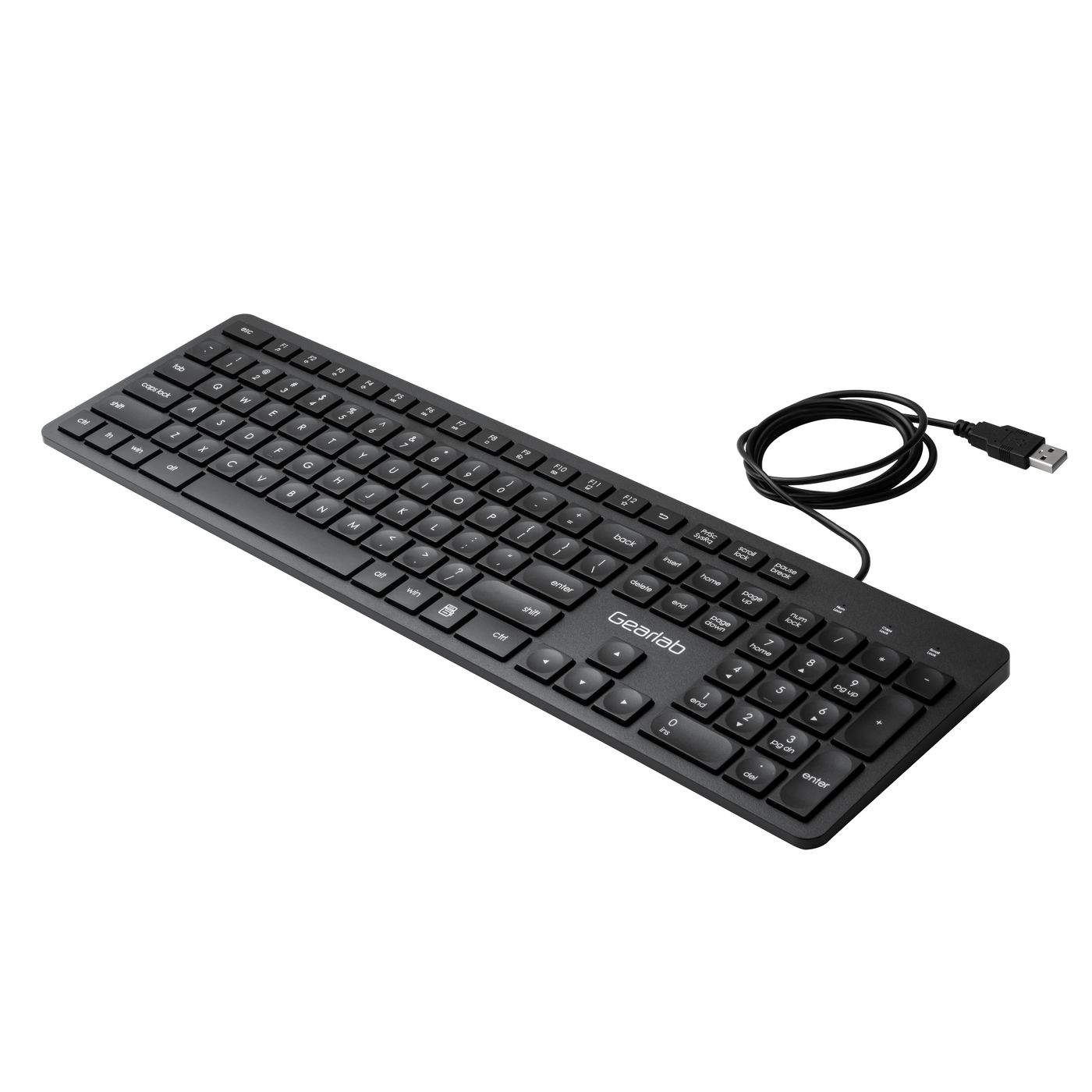 eSTUFF GLB211202 keyboard Office USB QWERTY US International Black – image 2