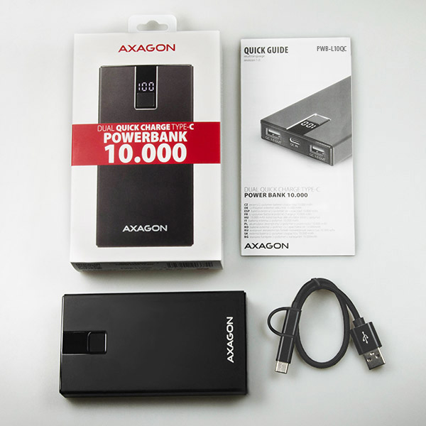 Axagon PWB-L10QC power bank Lithium Polymer (LiPo) – image 9
