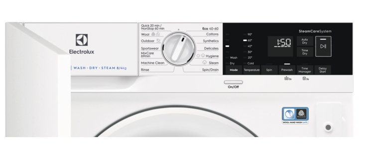 Electrolux EWD8462OBI washer dryer Built-in Front-load White – image 2