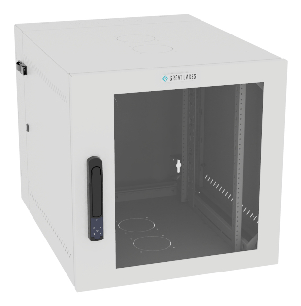 Vertiv VR Rack GL24WMCMP-W-SE-00-00 cabinet 12U Wall mounted White
