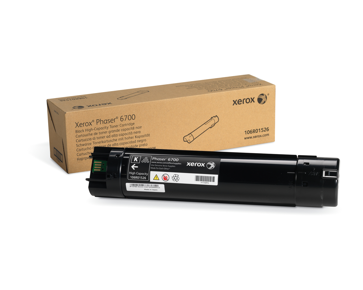 Xerox BLACK HIGH CAPACITY TONER CARTRIDGE, PHA