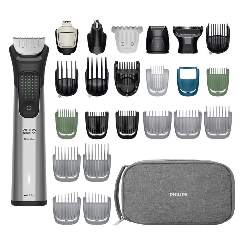 Philips MG9580/40 hair trimmers/clipper Black, Stainless steel 27 Lithium-Ion (Li-Ion) – image 1