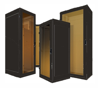 Equip RMA-37-A81-BAQ-A1 37U Freestanding rack Black