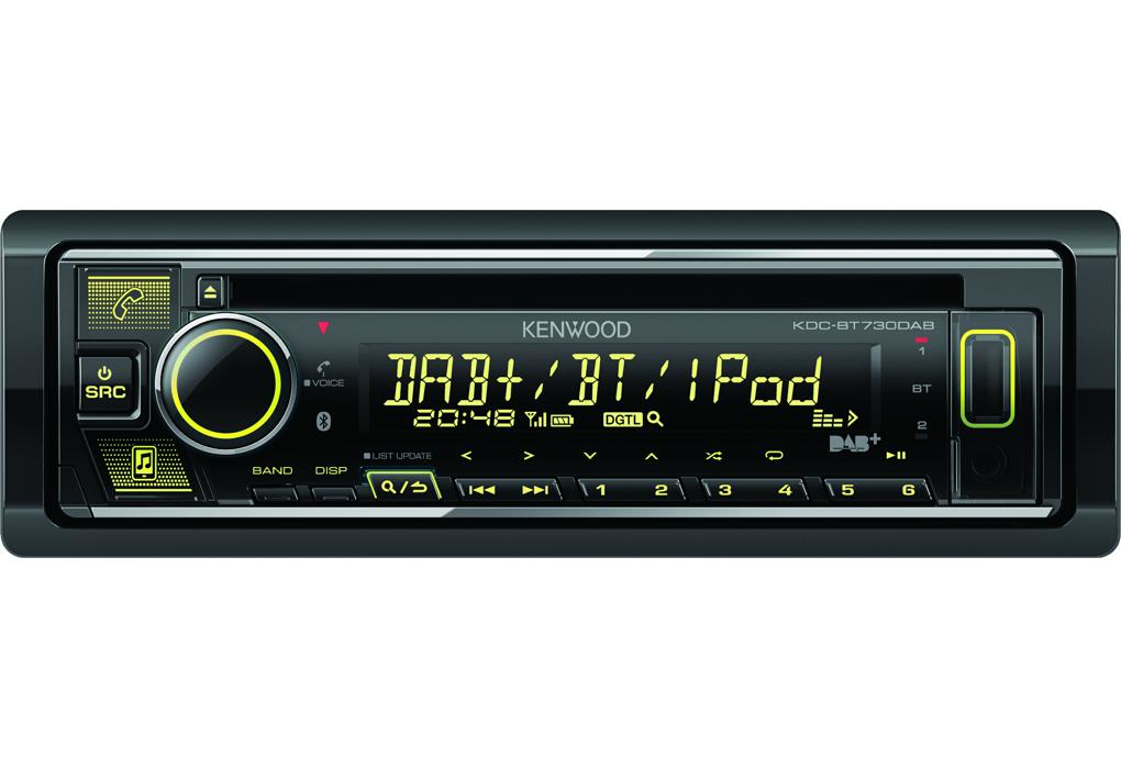 Kenwood KDC-BT730DAB car media receiver Black – image 5