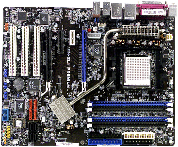 ASUS A8N-SLI motherboard NVIDIA nForce 4 SLI Socket 939 ATX