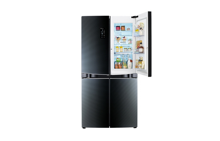 LG GR-M34FBGHL side-by-side refrigerator Freestanding – image 3