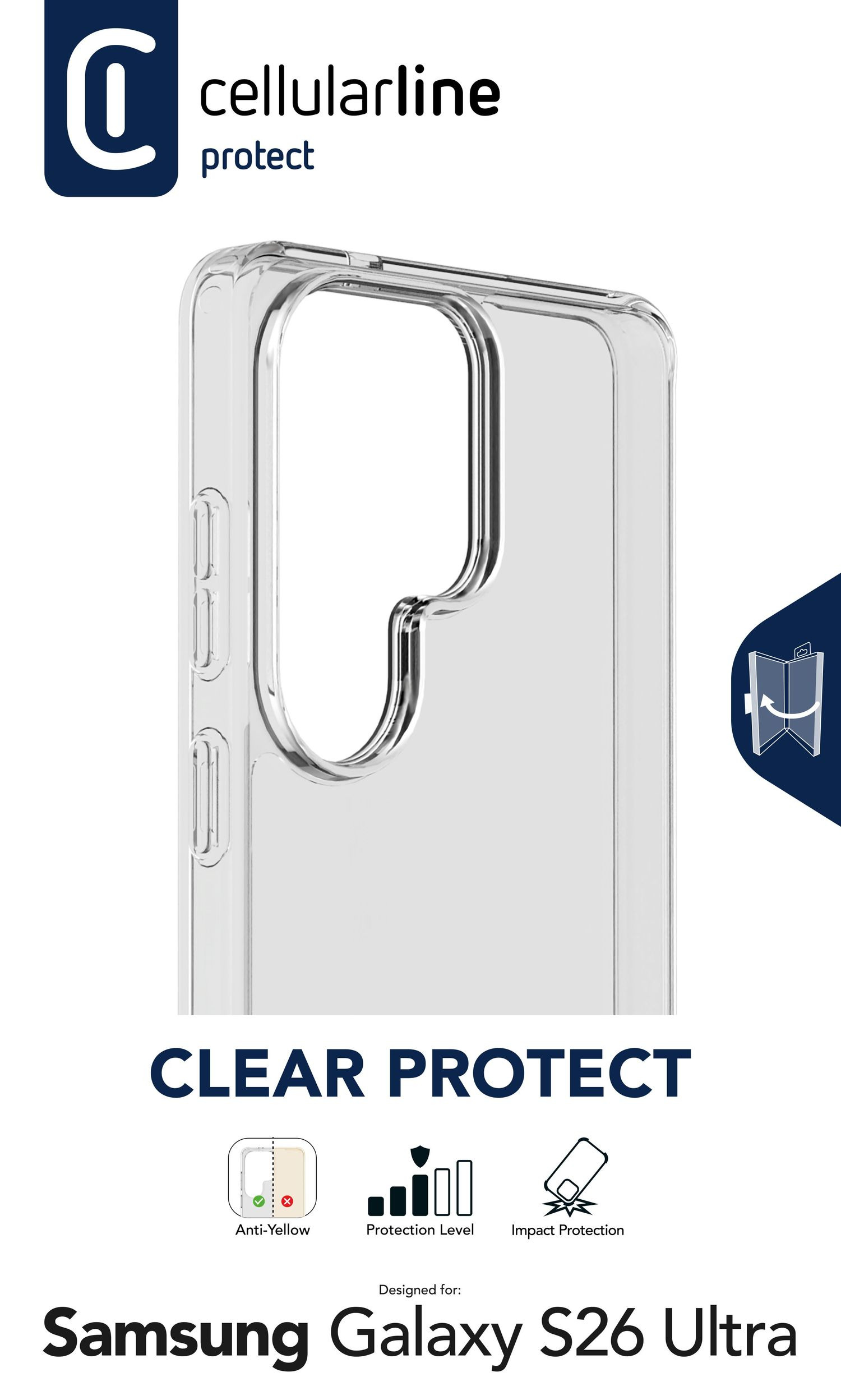 Cellularline CLEAR PROTECT - GALAXY S26 ULTRA – image 7