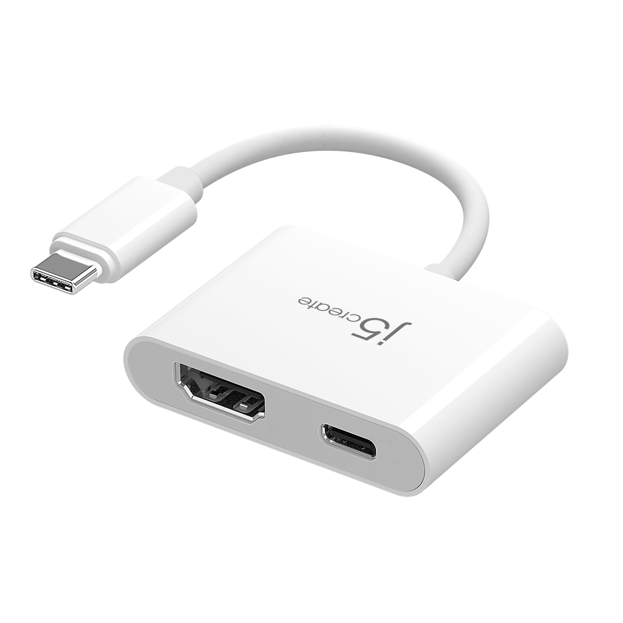 j5create JCA152-N replicatore di porte e docking station per laptop Bianco