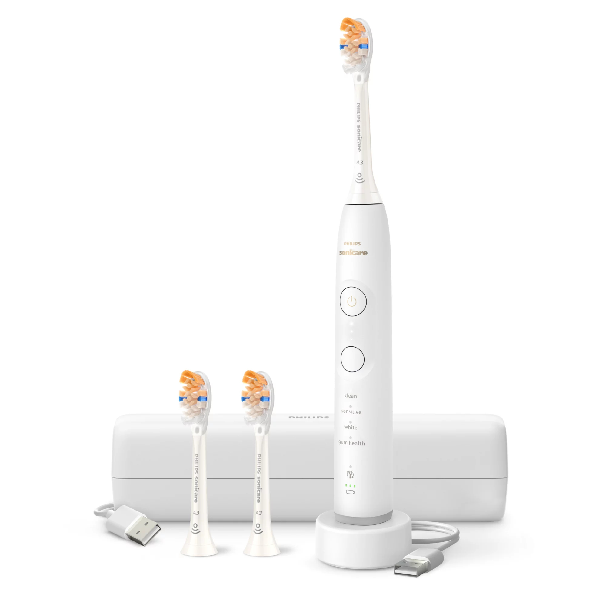 Philips HX7420/07 electric toothbrush Adult Sonic toothbrush White